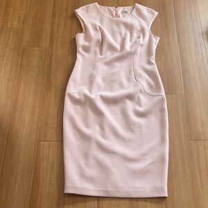 Eliza J Soft Pink Midi Dress
